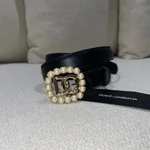 Dolce & Gabbana | Accessories | Dolce Gabbana Calfskin Belt  display picture 2